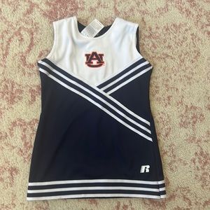 Auburn cheerleading uniform.
